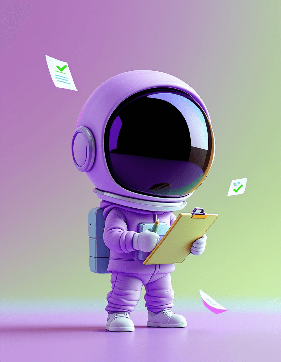 Flexík s clipboardom — plán na 6 strán