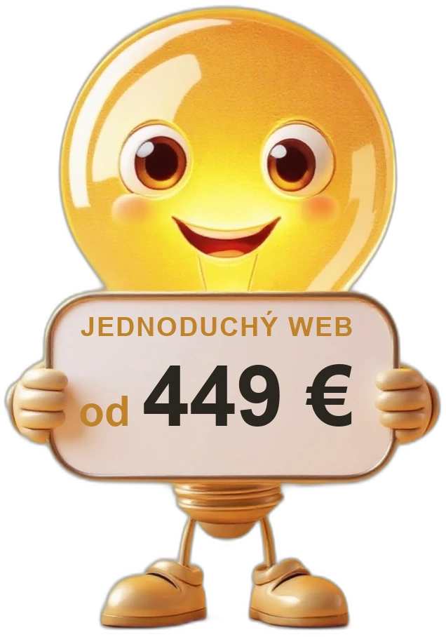 Jednoduchý web — od 449 €